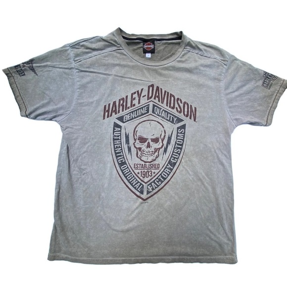 Harley Davidson Apols Alexandria Raymond Minnesota 2015 Tee - Picture 1 of 9
